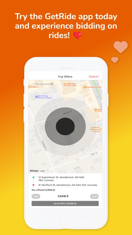 GetRide - App screenshot-6