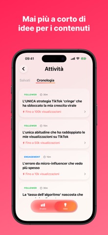 Grow Now - Idee virali con IA iPhone screenshot 5