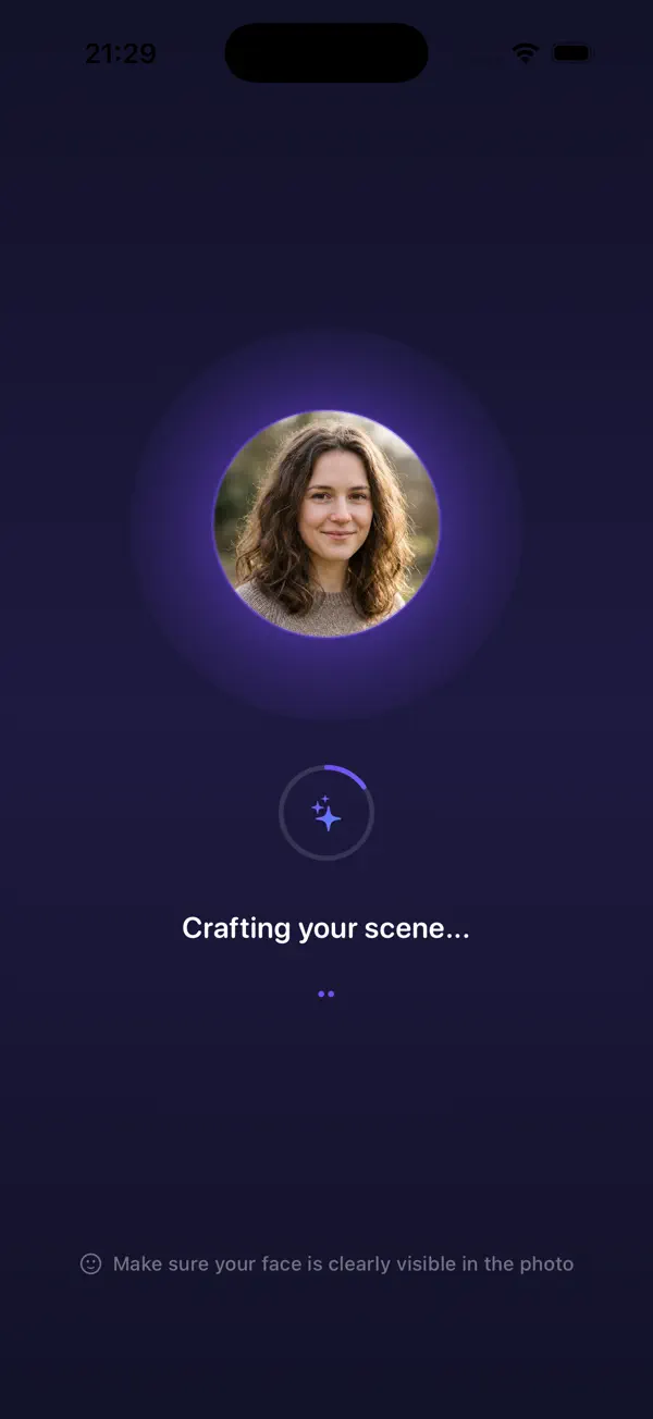 Screenshot #2 pour PixCraft - AI Photo Generator