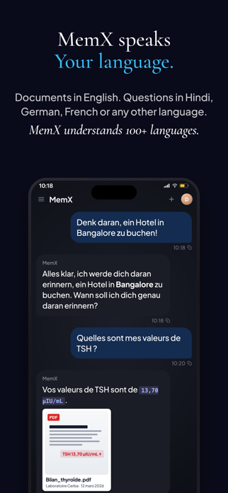 MemX: AI Memory Agent Screenshot 7 of 9