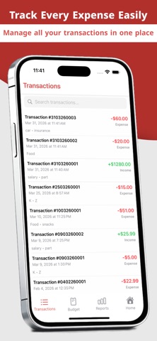 Budgeti App - Spending Tracker Screenshot 4 of 5