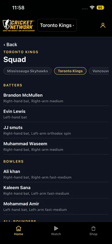 Cricket Network screenshot 4 of 5