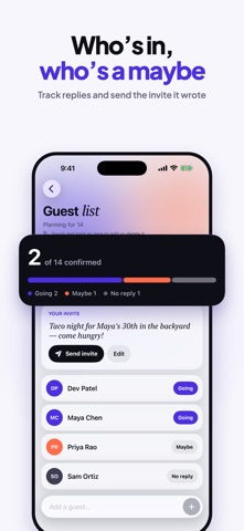 Gather: AI Event Planner screenshot 5