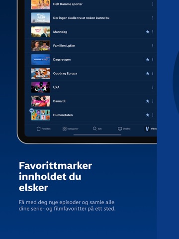 NRK TV iPad screenshot 4