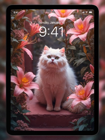 Cute Cat Wallpapers 4K iPad screenshot