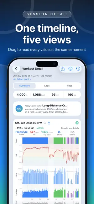 Finns SwimLog screenshot 2