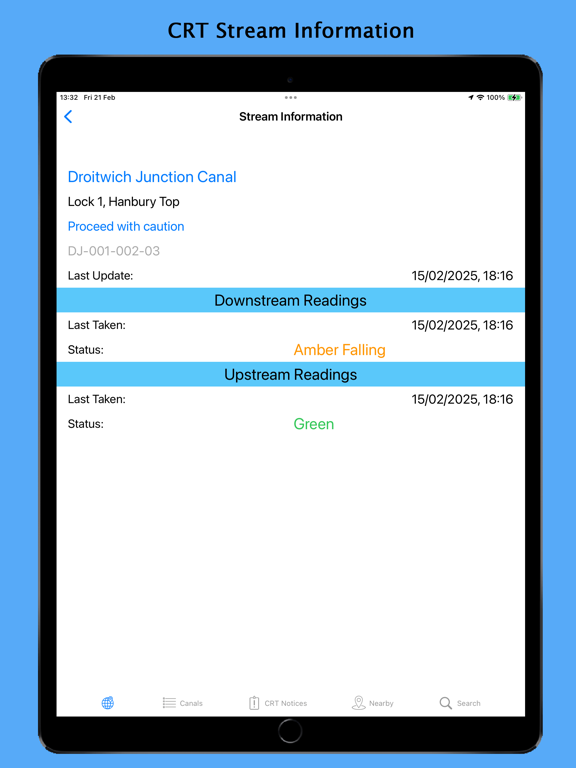 Canals.UK iPad screenshot 10 - Navigation app