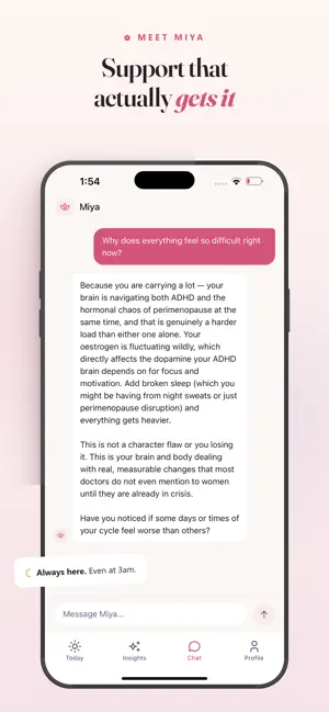 Miya: Perimenopause & ADHD screenshot 2