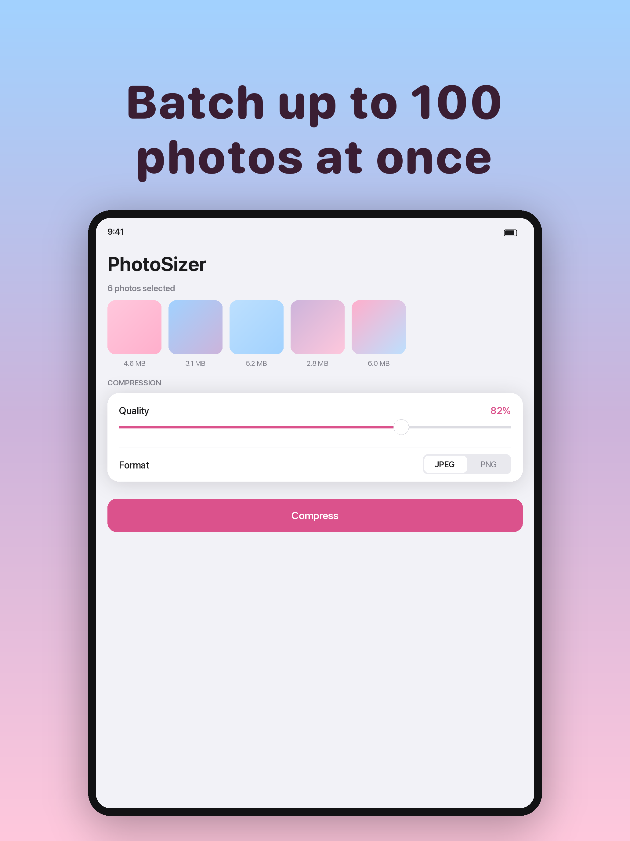 PhotoSizer: Photo Compressor screenshot 7