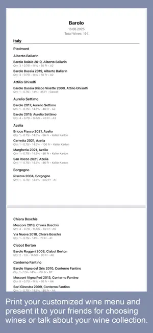 Simple Wine Manager screenshot 2
