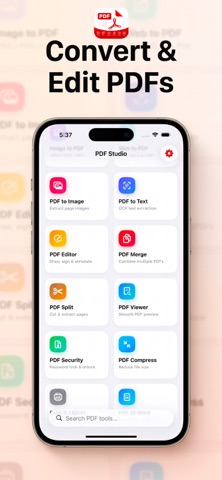 All: PDF Studio iPhone screenshot