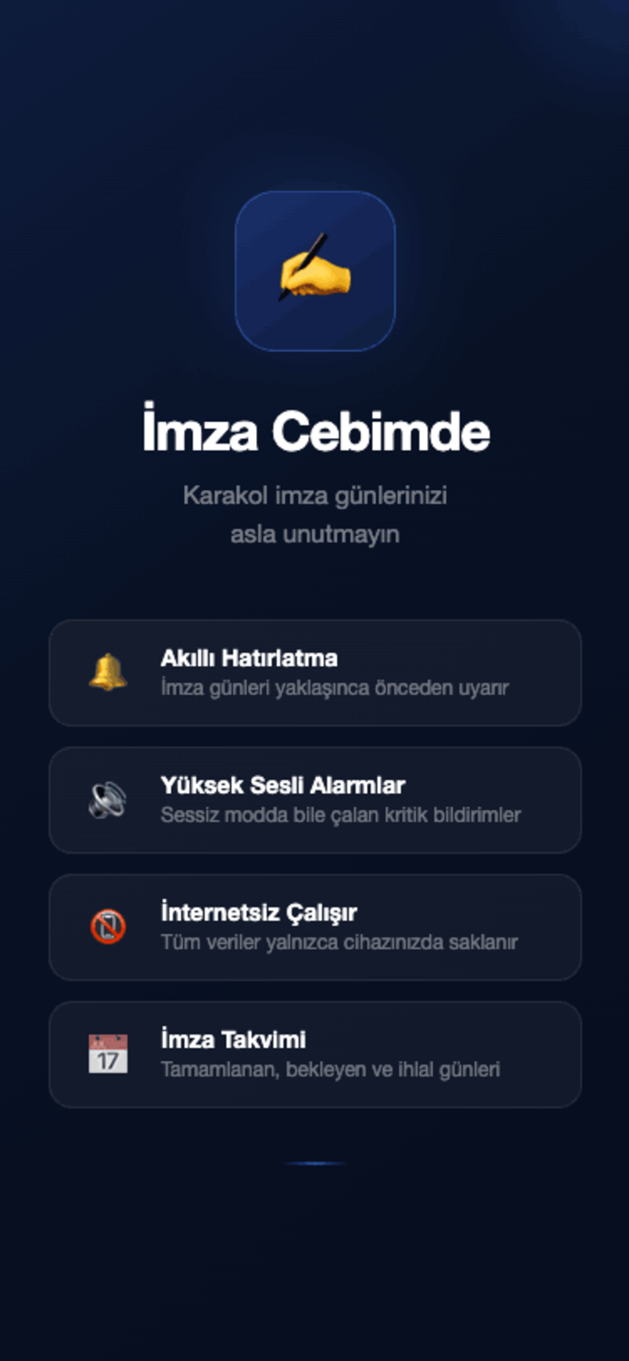 İmza Cebimde