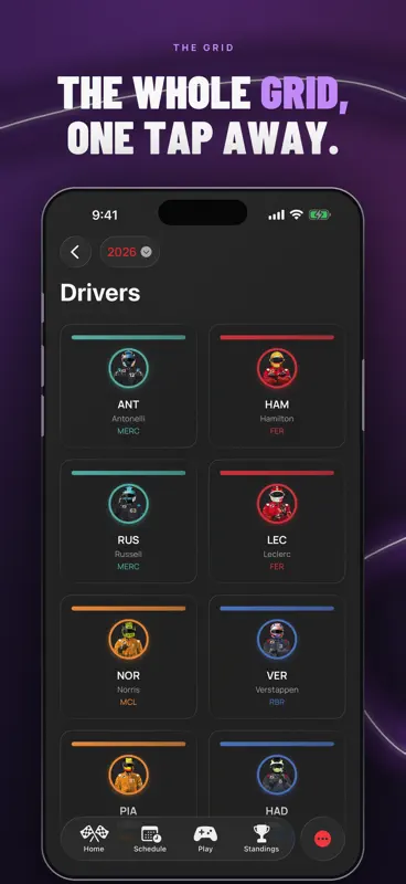 Purple Sector: F1 Widgets screenshot 8 of 9