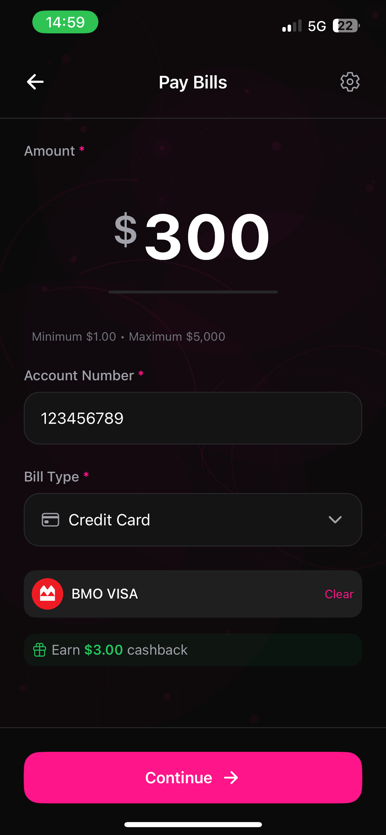 Neobanc: Cash Back on Bills screenshot 4