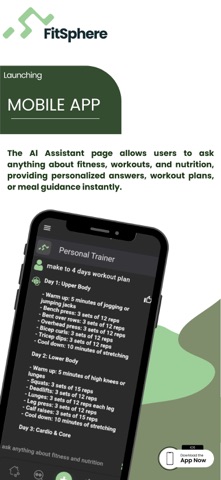 FitSphere App screenshot
