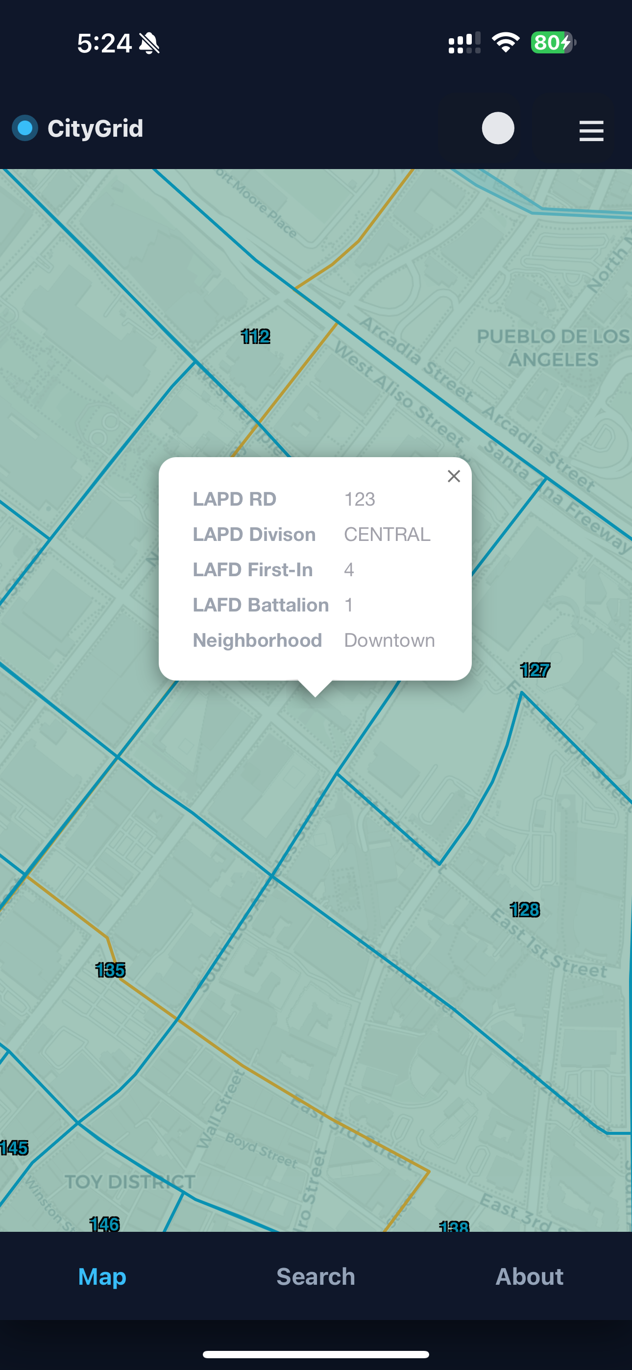 CityGrid - First Responder Map screenshot 3