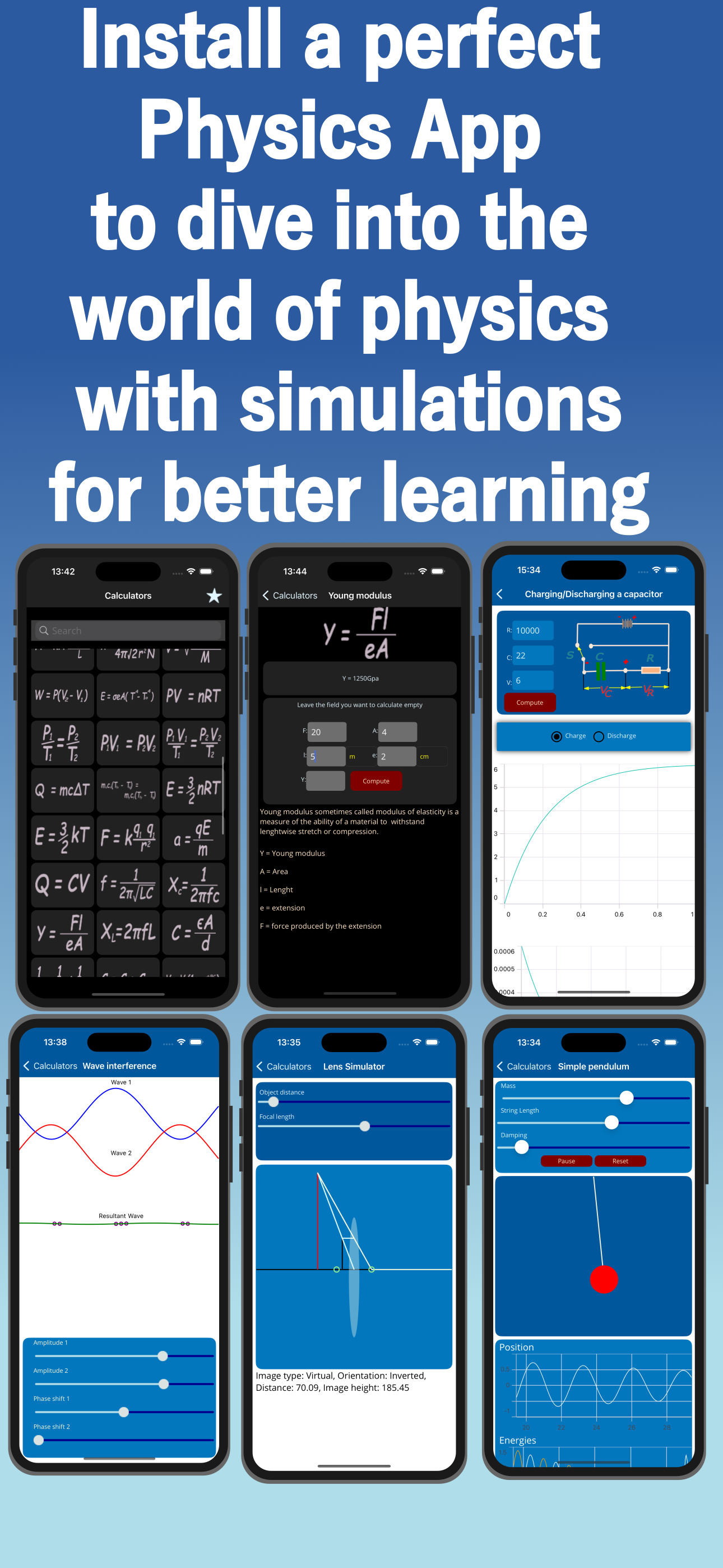 PhysicsLab - Calculator lite