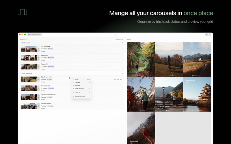 Jo - Carousel Editor screenshot