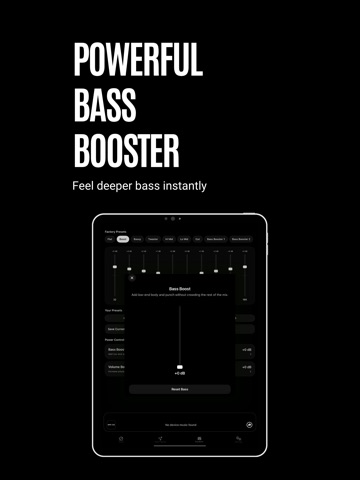 Equalizer Bass Booster MPX EQ ipad screenshot 4