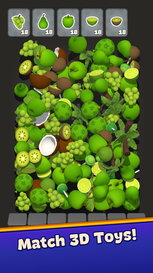 #1. Match 3D Saga (iOS) By: Games Vessel Pte. Ltd.