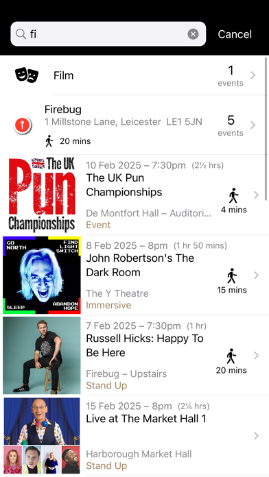 Leicester Comedy Festival Screenshot