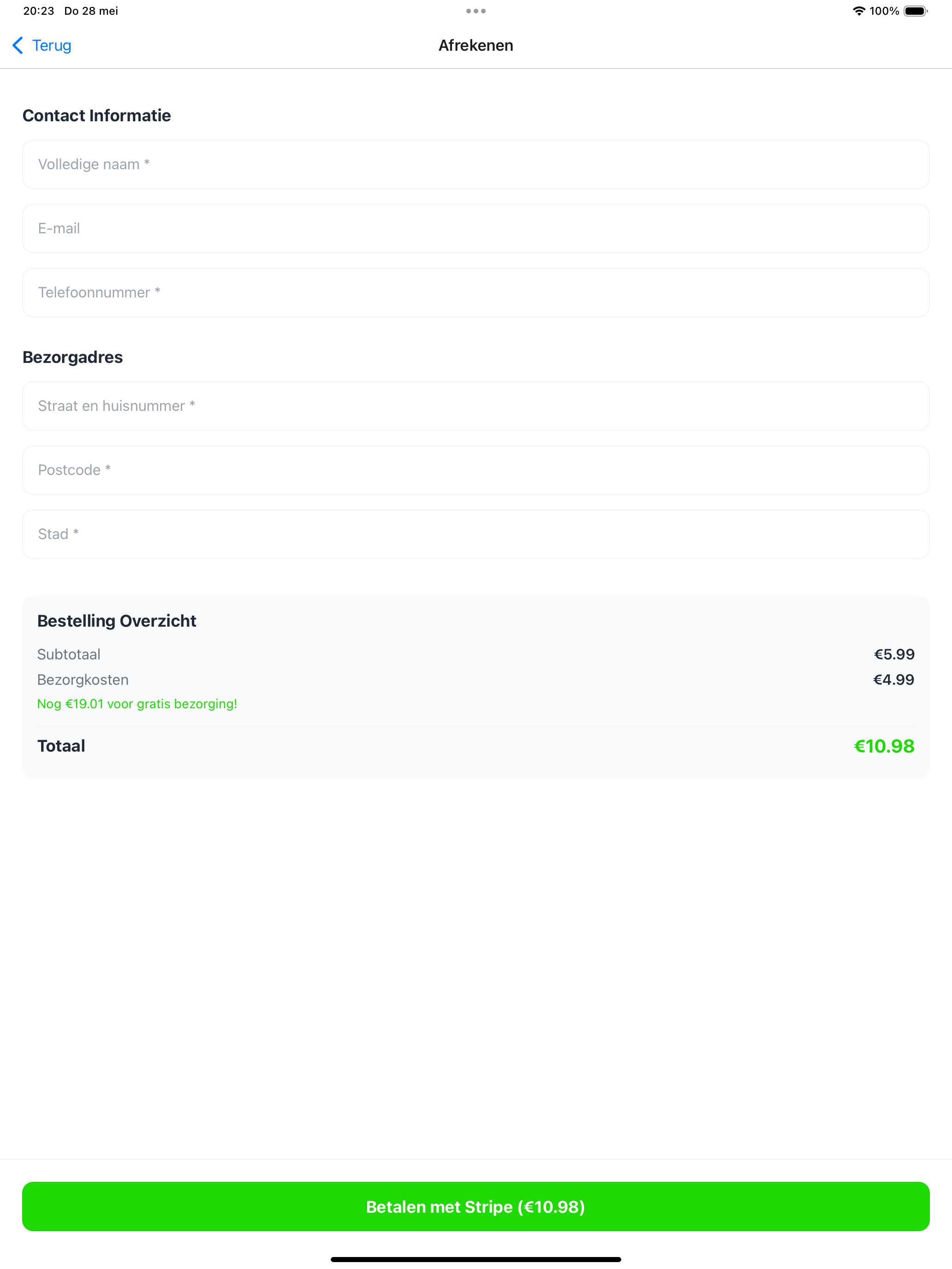 KMG Supermarkt App screenshot 12