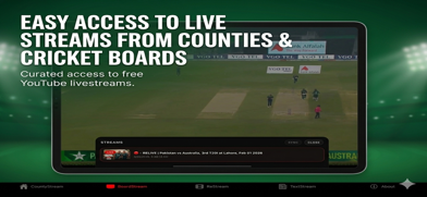 Cric Streams Screenshot 1 of 2
