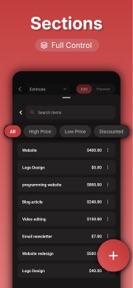Estimate Maker - Business Cost screenshot