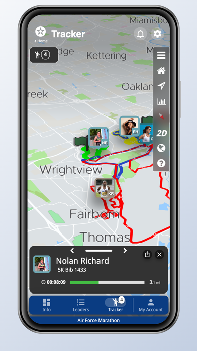 Air Force Marathon Events Screenshot