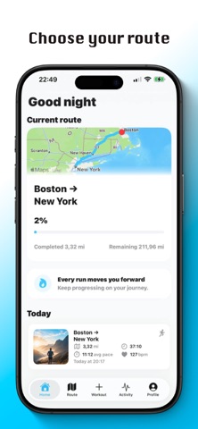 Atlave: GPS Running Tracker Screenshot 1 of 5