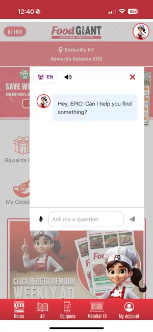 Food Giant KY screenshot 2