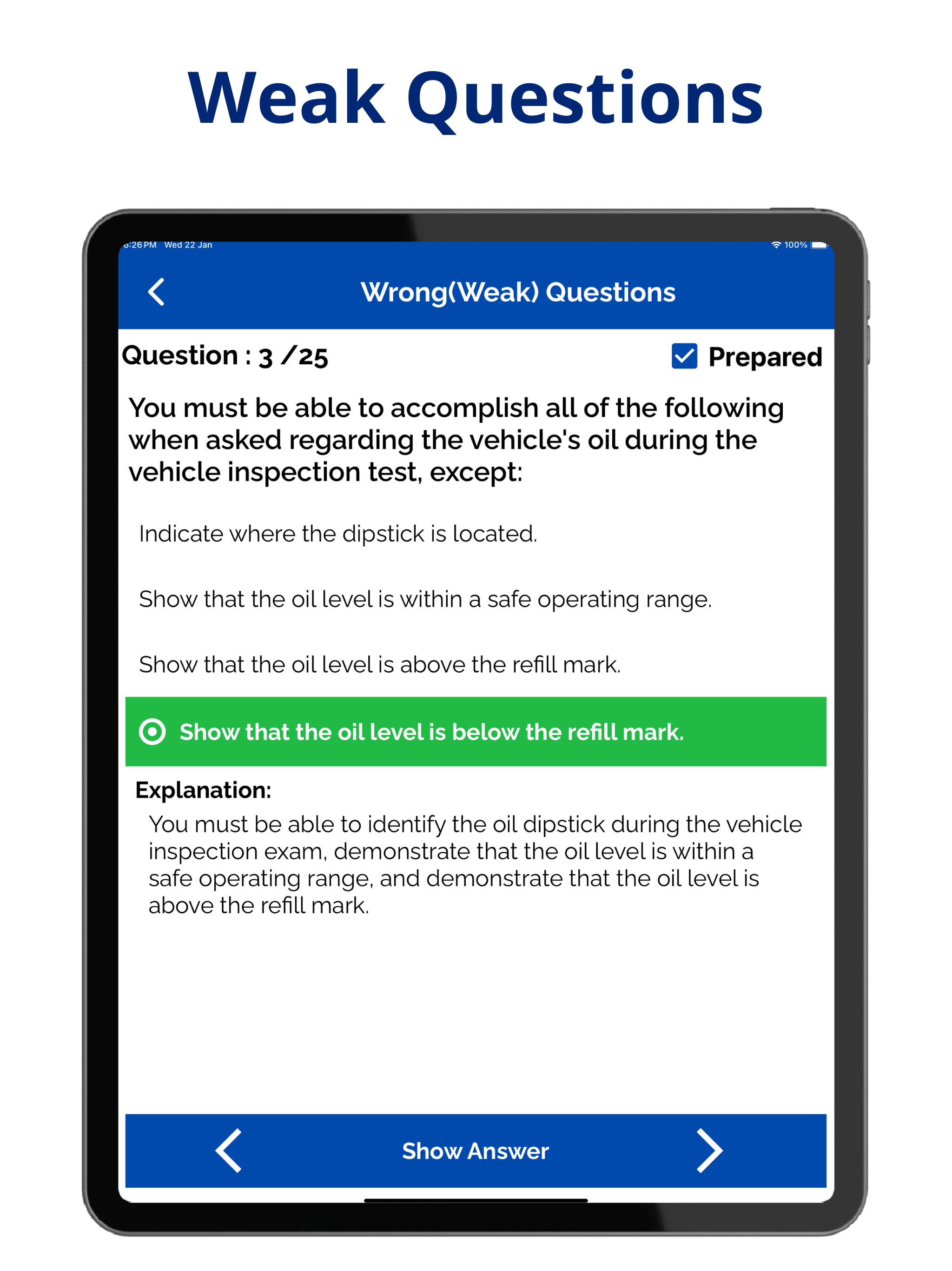 MA CDL Prep Test screenshot 15