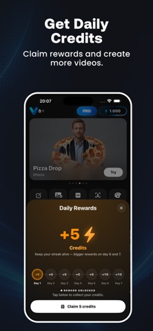 Vidium: AI Video Generator iPhone screenshot
