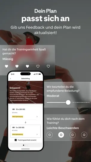 Screenshot von Kiprun Pacer Laufpläne auf dem iPhone 3