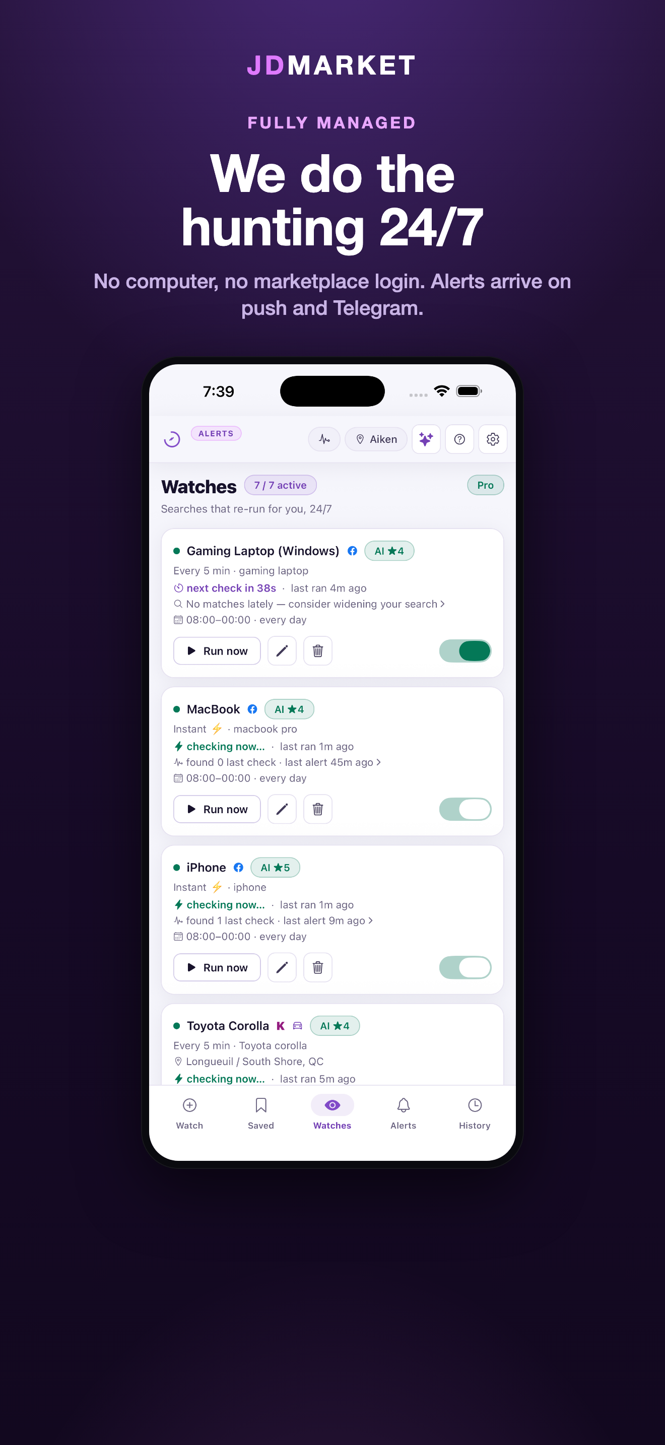 JDMarket: Marketplace Alerts screenshot 6
