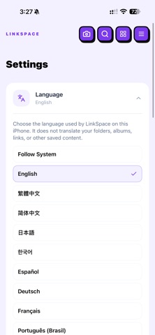 LinkSpace: Links & Memories Screenshot 9 of 9