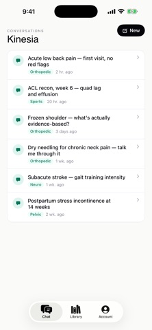 Kinesia Physical Therapy screenshot