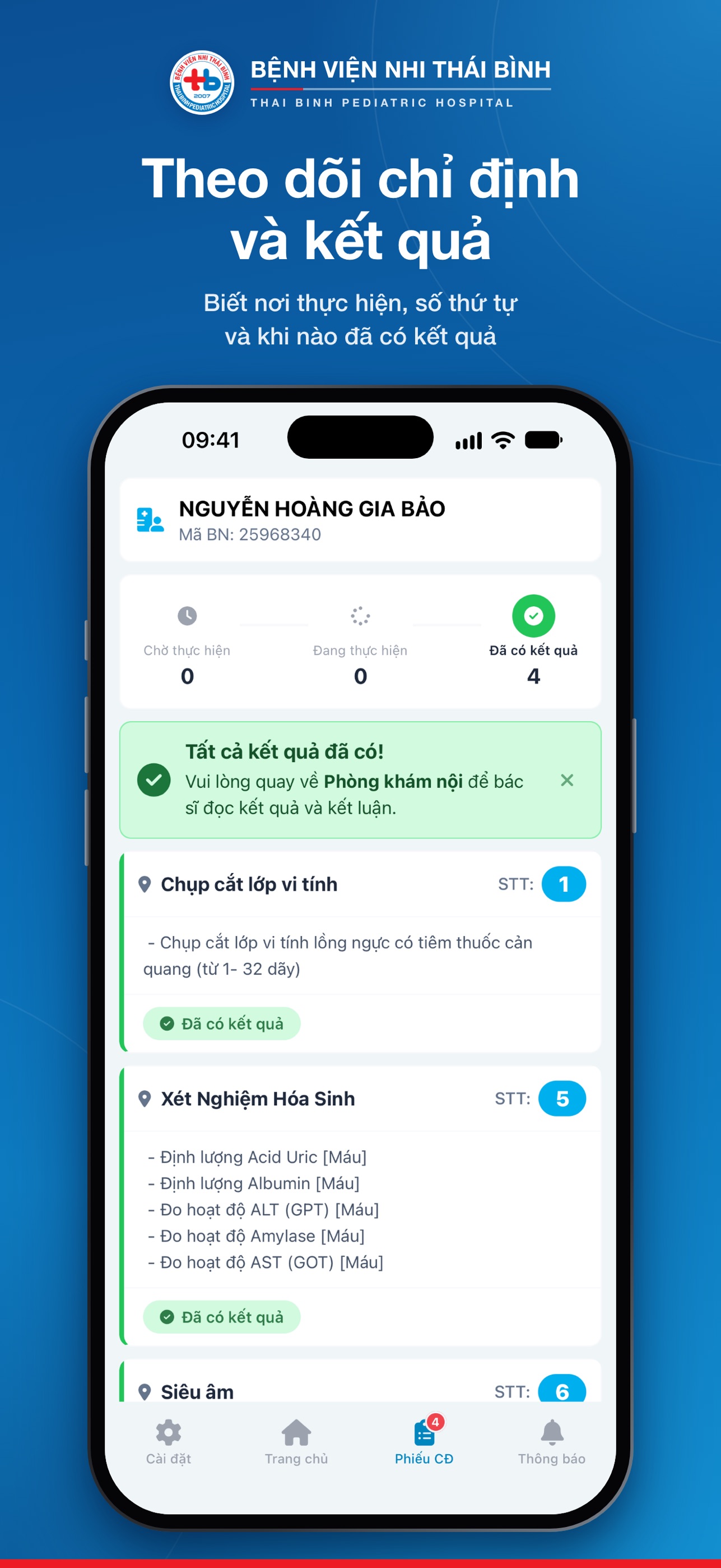Screenshot 3 of Bệnh viện Nhi Thái Bình