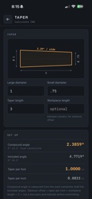 Calculate CNC: Lathe G-Code screenshot