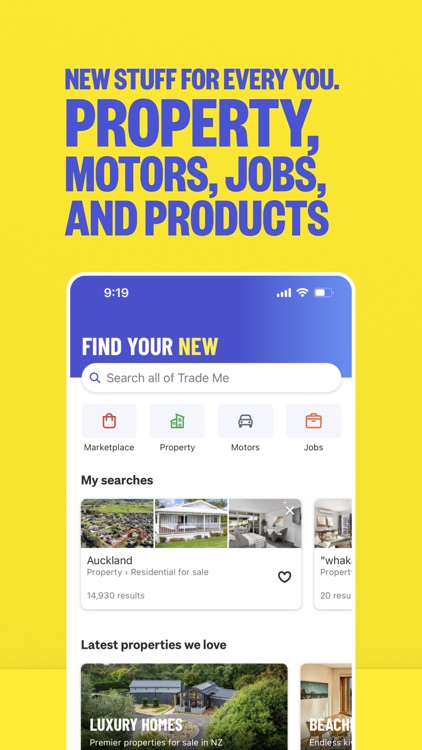 Trade Me: Property, Jobs, Shop screenshot-0