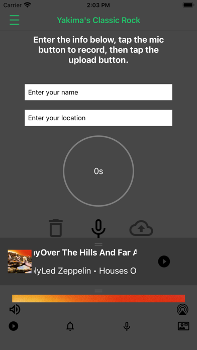105.7 FM THE HAWK YAKIMA iPhone screenshot 4 - Entertainment app