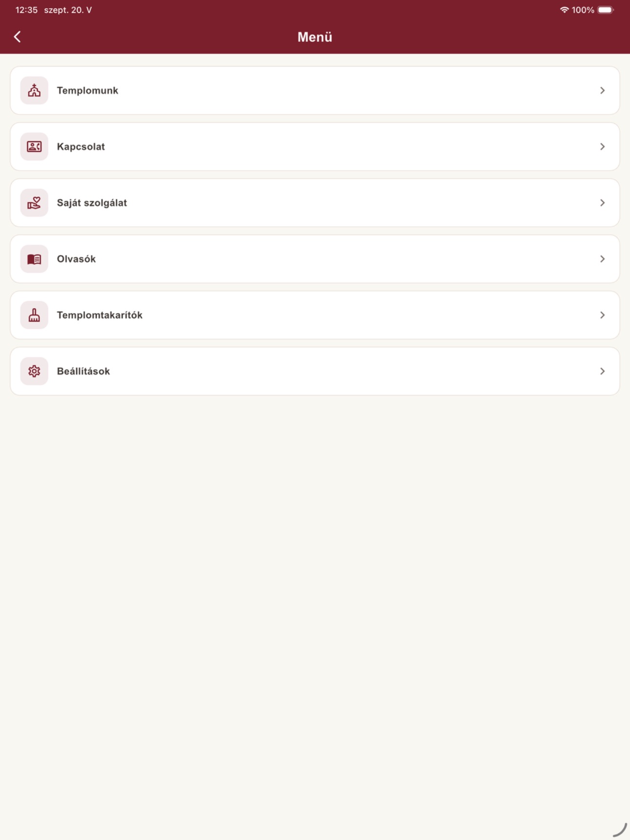 Screenshot 7 of Dunaszegi Egyházközség