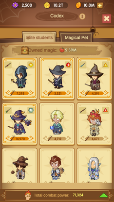 Idle Magic Academy screenshot 2