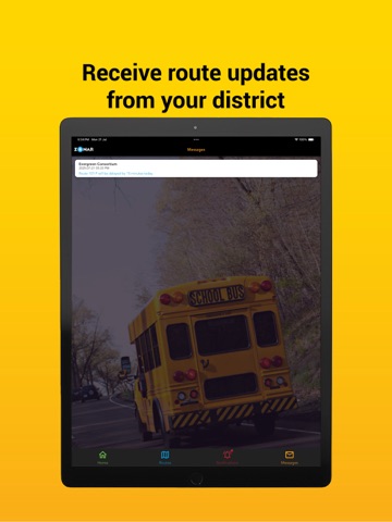 Zonar Bus Suite Parent iPad screenshot