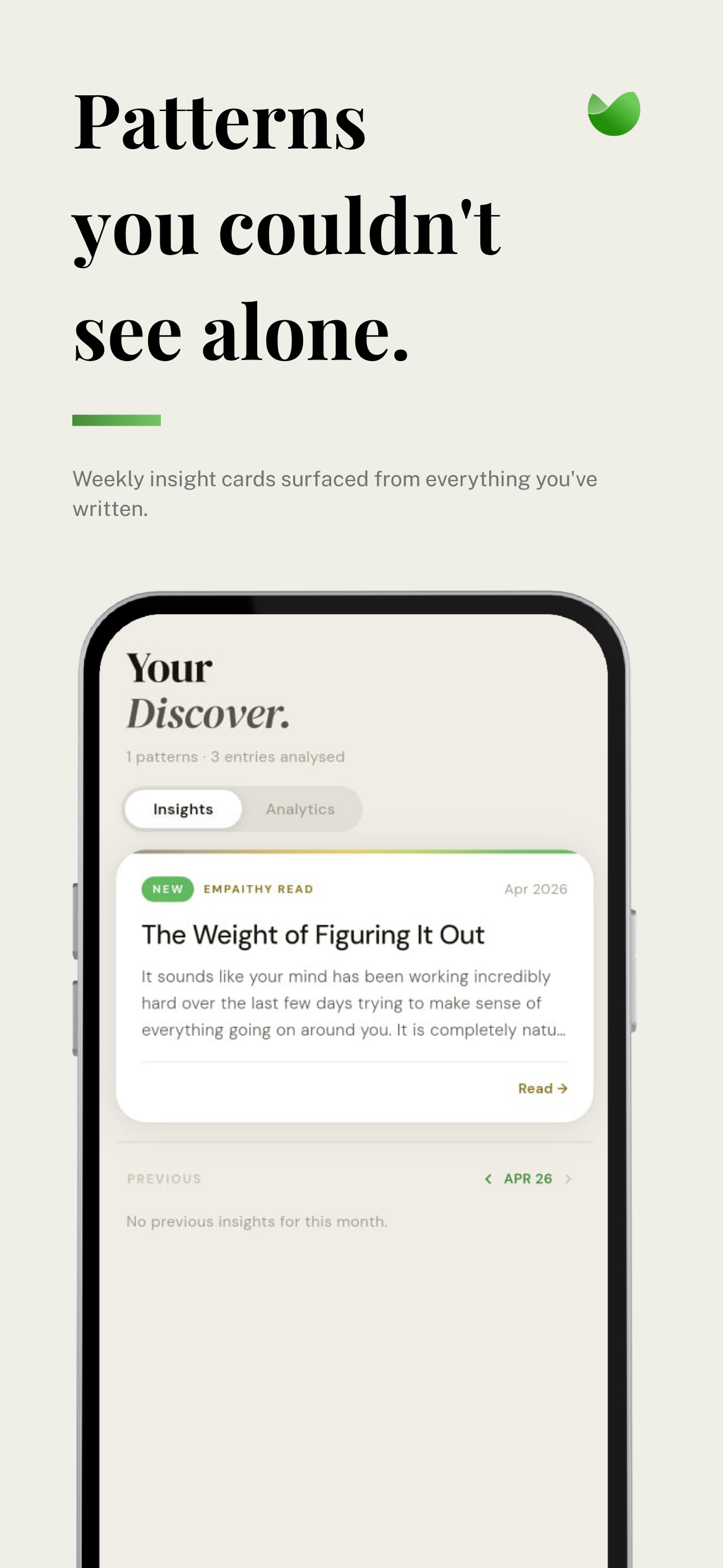 Empaithy: Your Therapy Journal