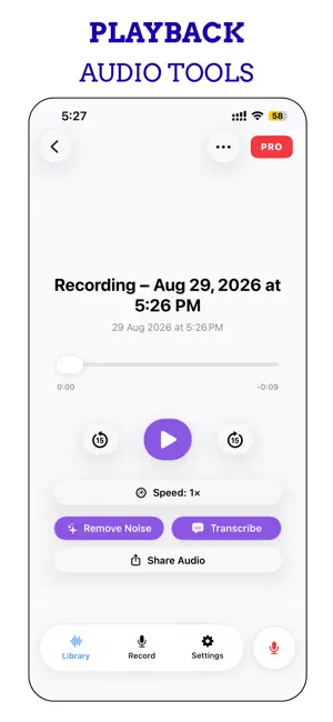 Voice Notes: Recordhz screenshot 4