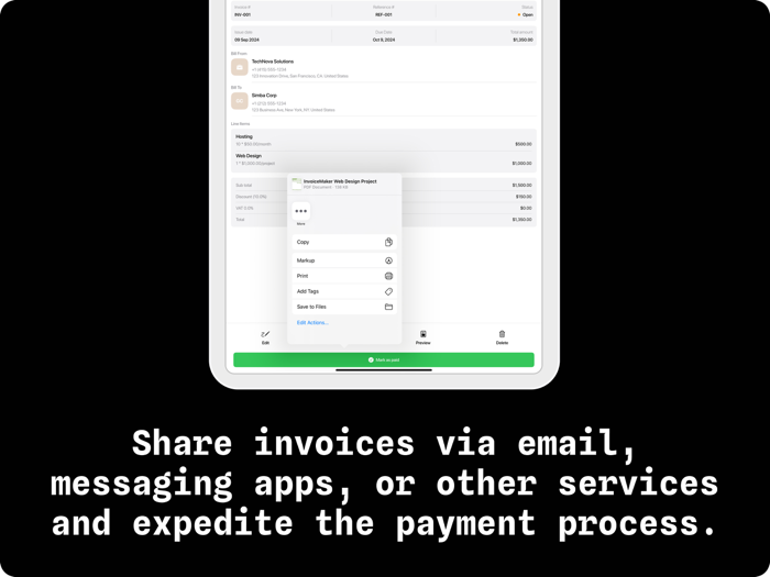 ınvoıce Maker InvoicePay