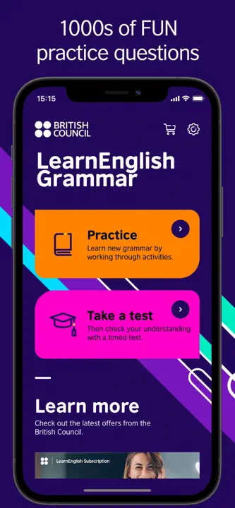 LearnEnglish Grammar (UK ed.)のスクリーンショット（1/5）
