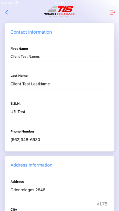 TIS - Mobile Screenshot