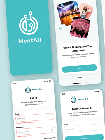 MeetAll - Match. Meet. Gain. app screenshot 2
